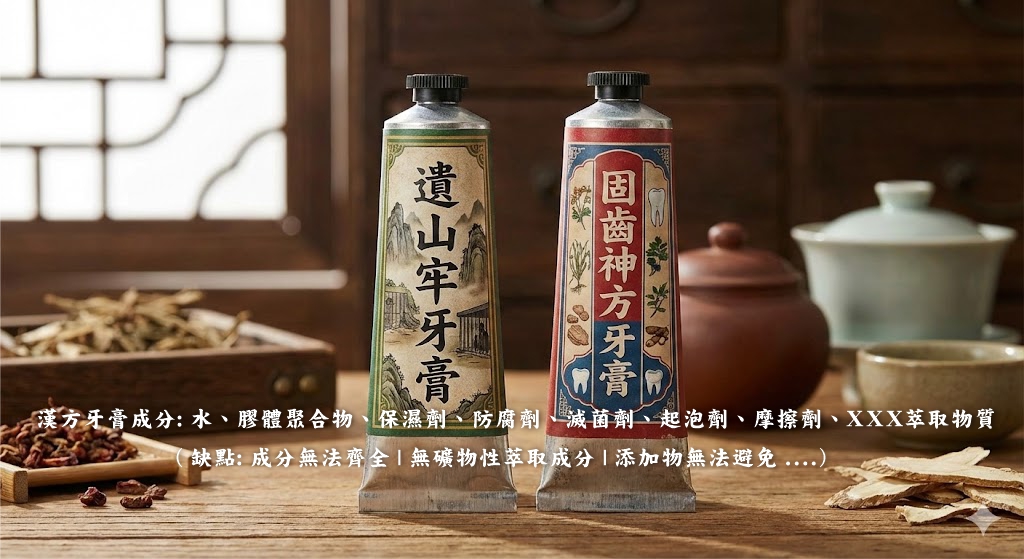 遺山牢牙散、固齒神方的劑型之辯：為何「遺山齒研」堅持古方牙粉而不製成牙膏？